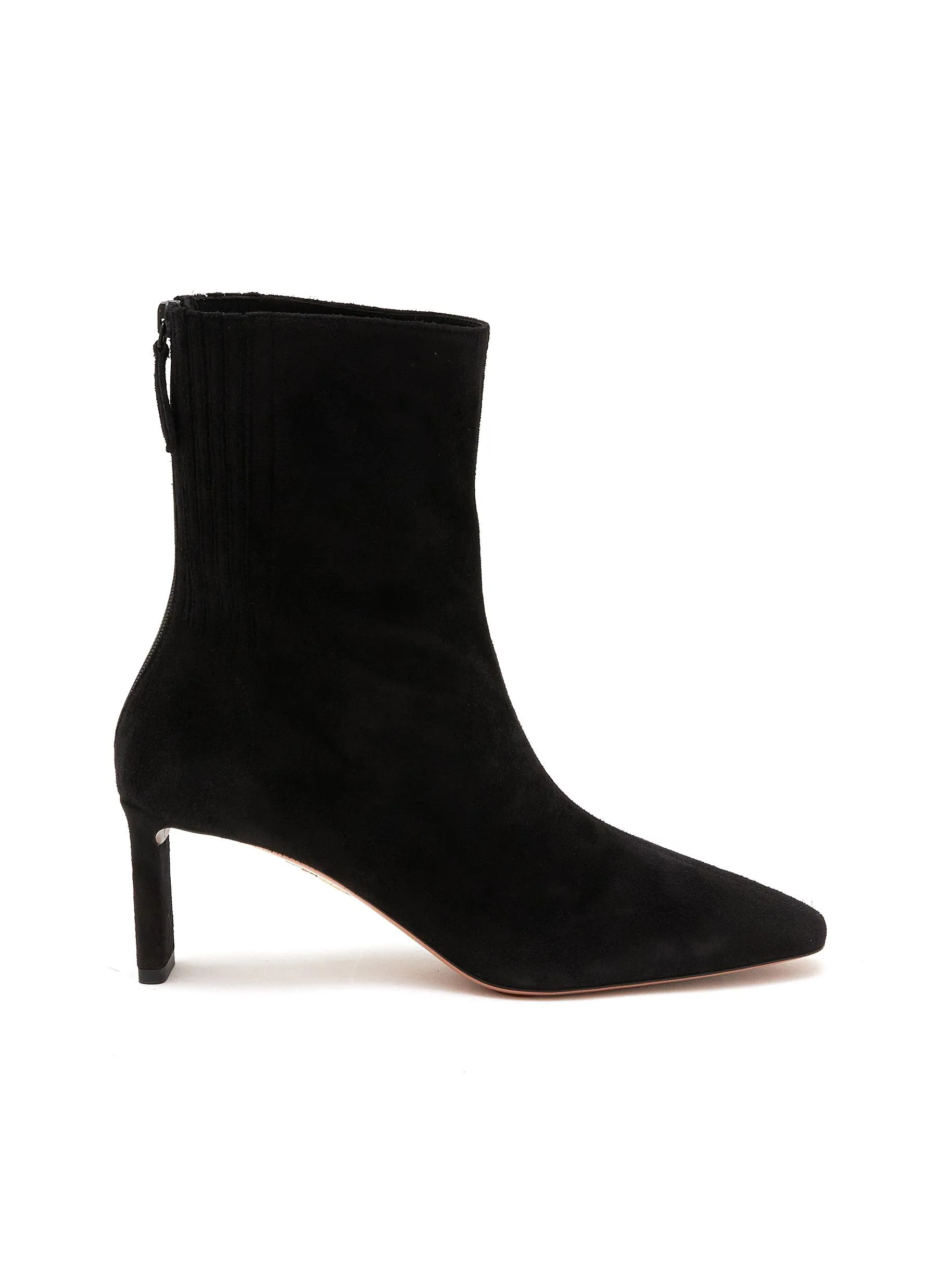 -----------AQUAZZURA  ---- ------------ ----Blade 65 Suede Ankle Boots --