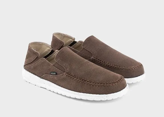 8000 kicks Women Loafers Slip On Sunslide Dark Brown