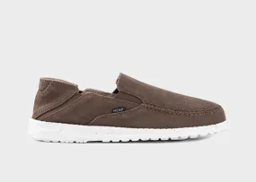 8000 kicks Women Loafers Slip On Sunslide Dark Brown