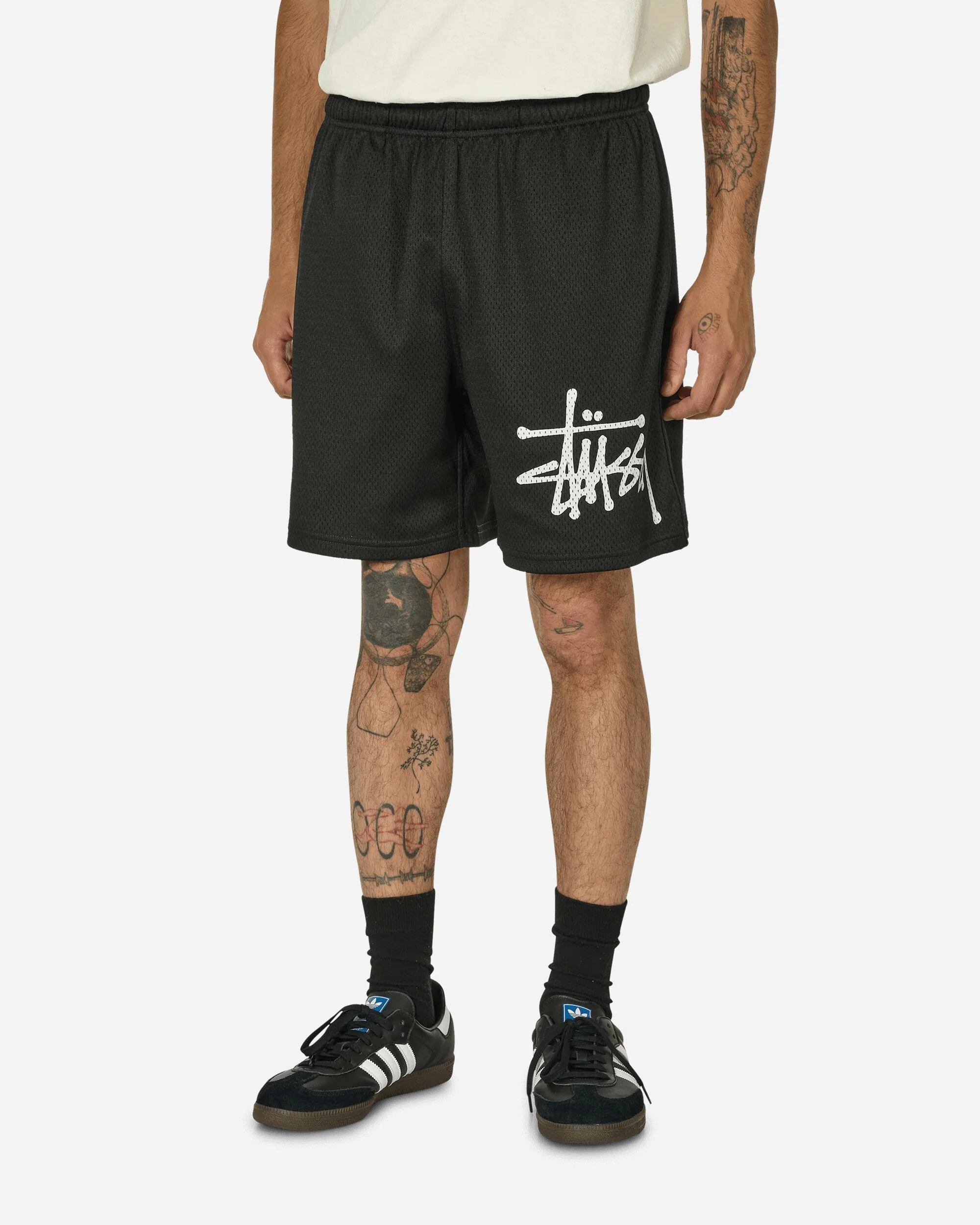 Big Basic Mesh Shorts Black