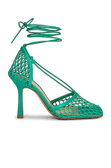 Bottega Veneta Stretch Ankle Strap Sandals