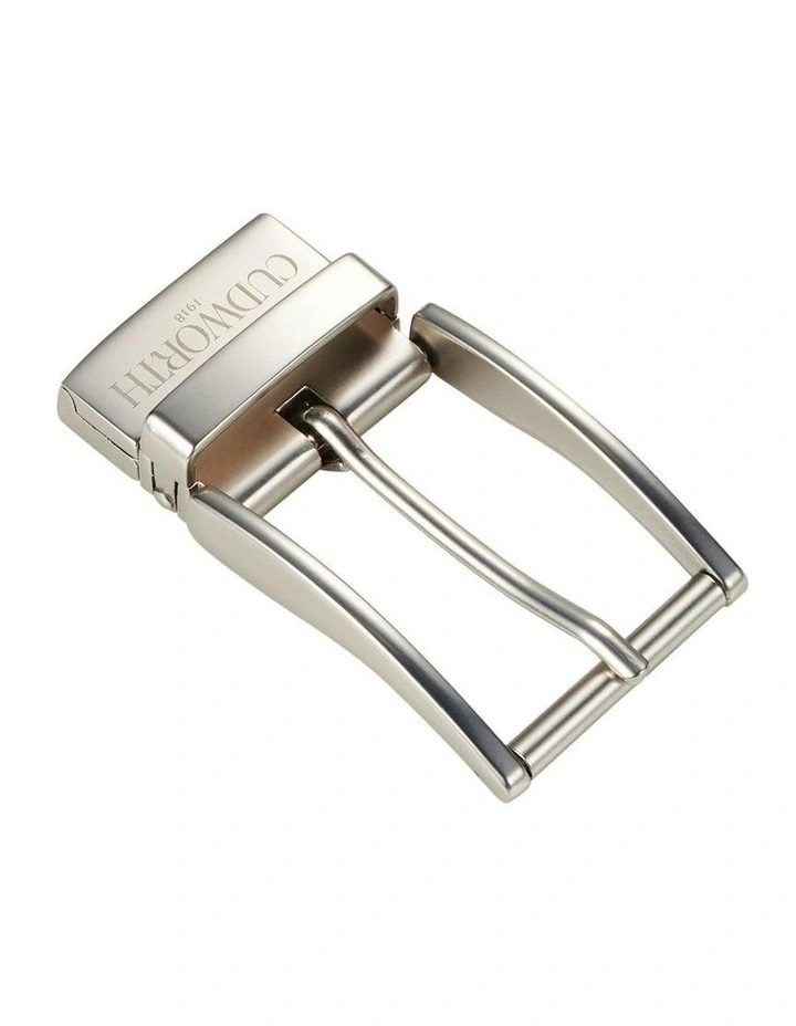 Brushed Nickel Belt Buckle