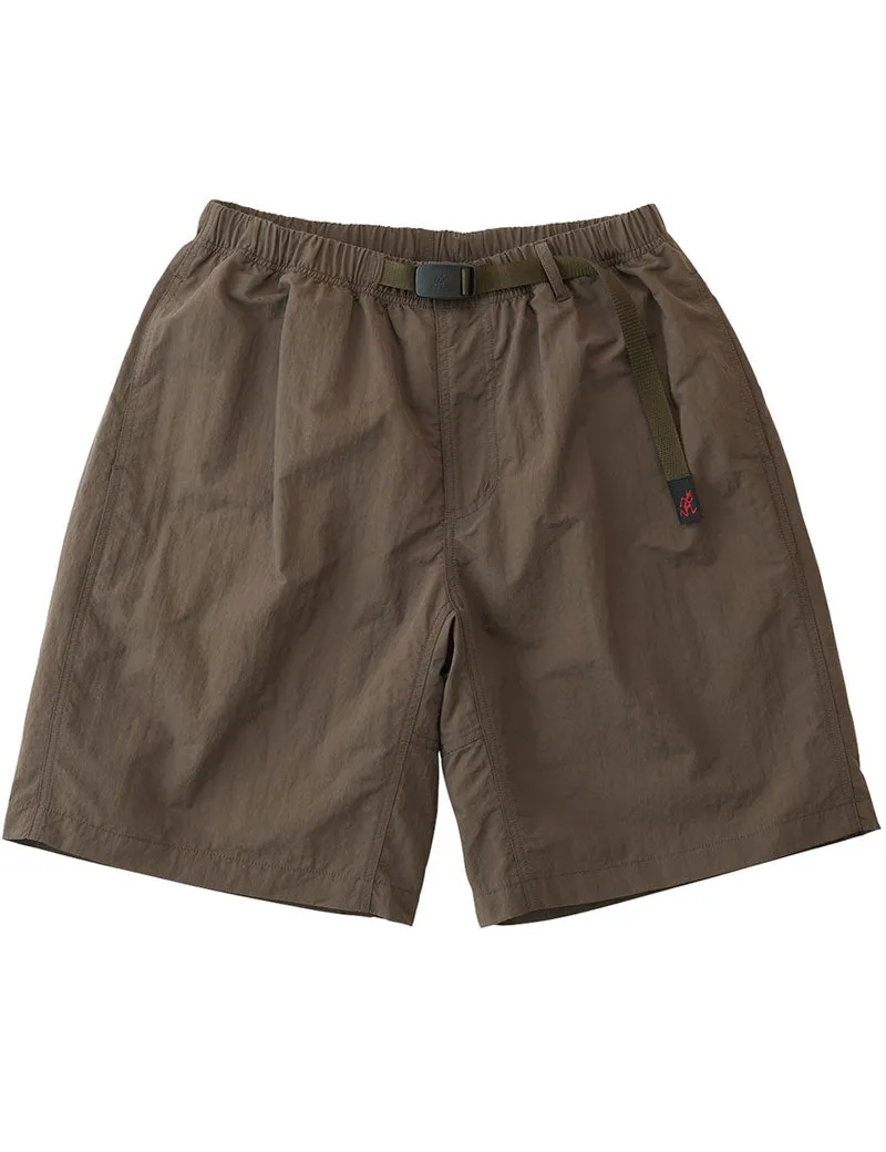 Gramicci Nylon Loose Shorts Dark Brown