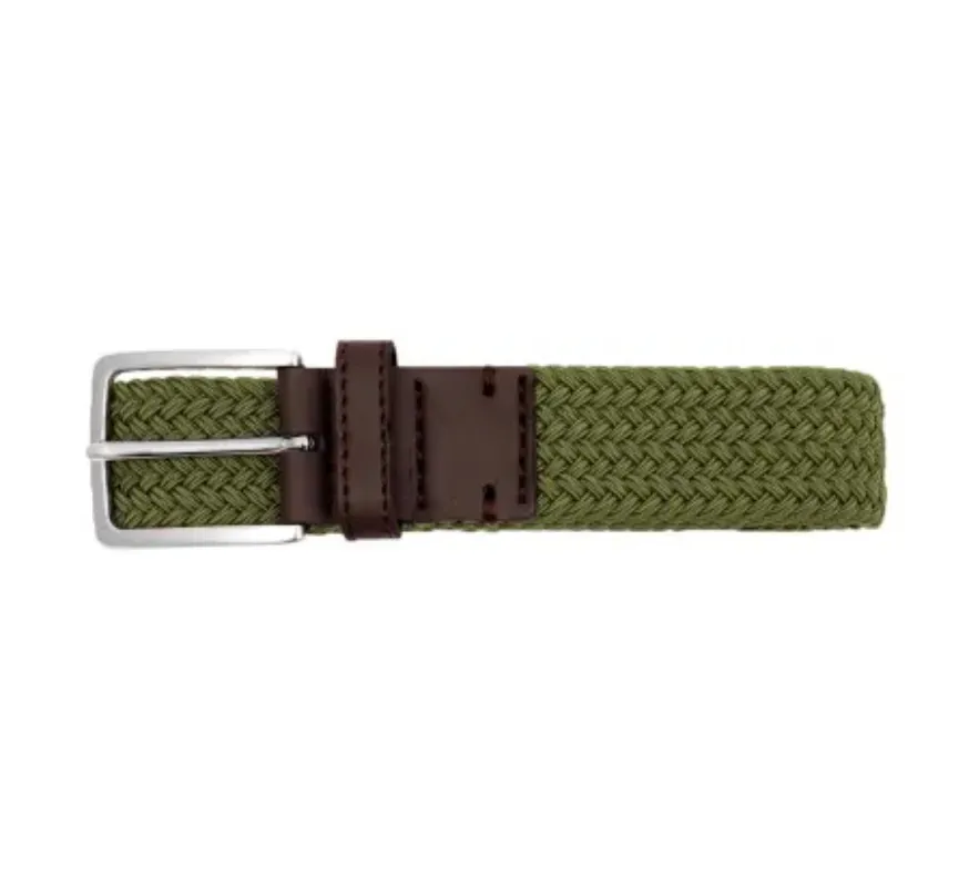KABAK Woven Belt Olive Green