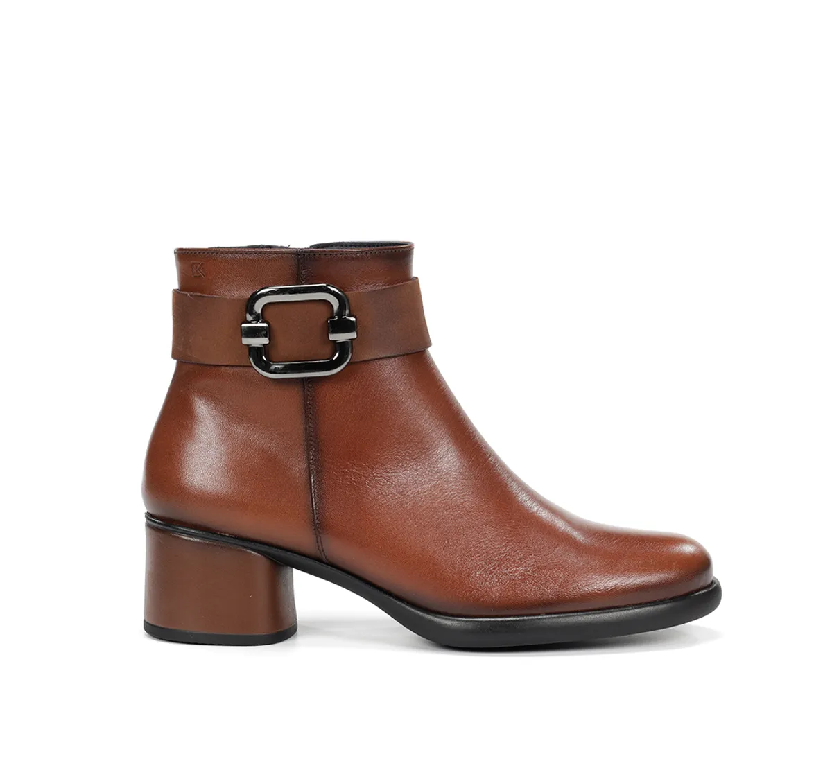MACY D9369 Brown  Ankle Boot