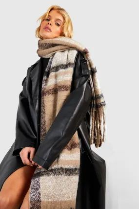Multi Check Scarf