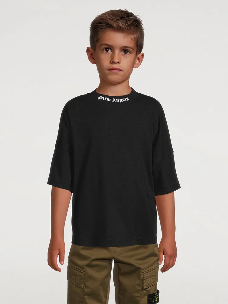 PALM ANGELS Overlogo Cotton T-Shirt
