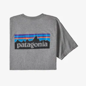 Patagonia P-6 T-Shirt - Gravel Heather
