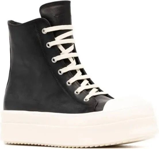 Rick Owens Mega Bumper high-top sneakers Black