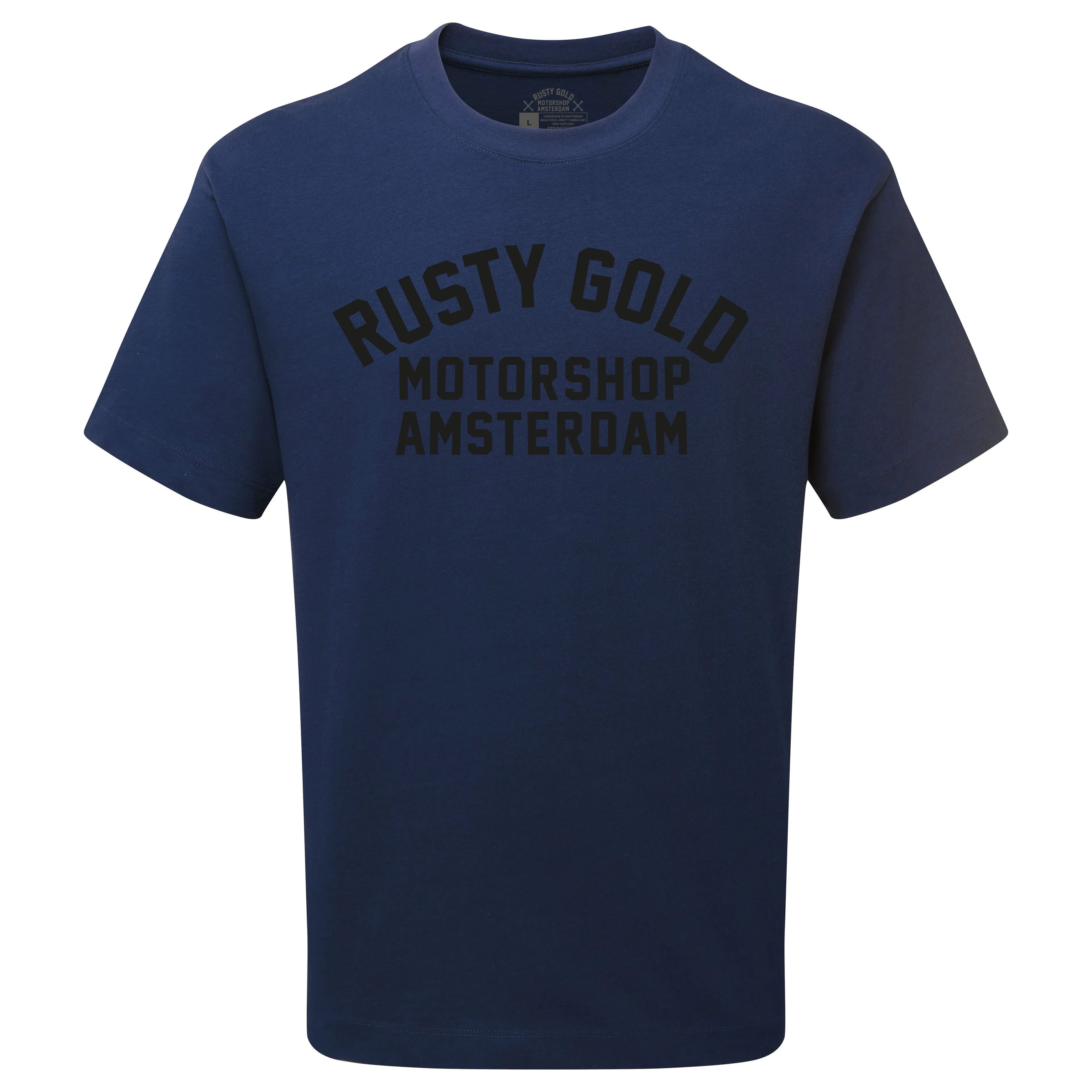 Rusty Race Tee - Blue&Black