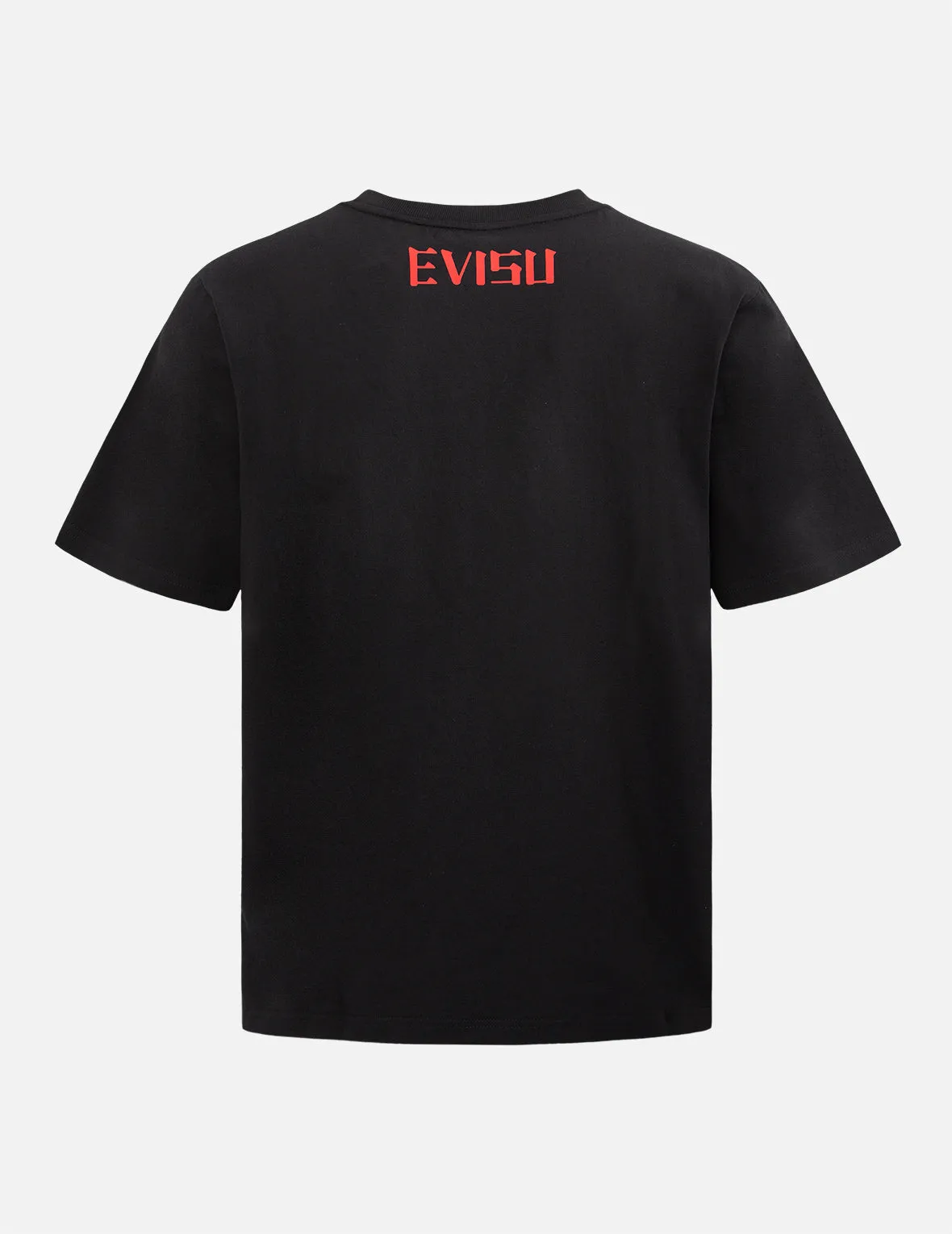 Seagull Print and Kamon Embroidery T-shirt