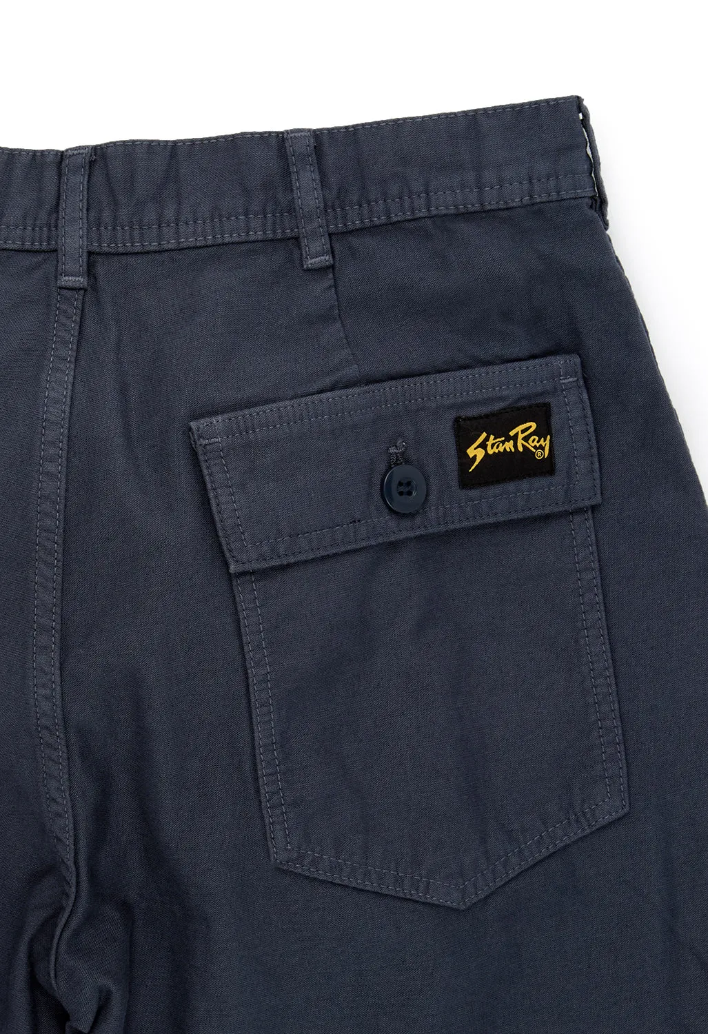 Stan Ray Men's Fat Shorts 6" - Navy Sateen