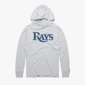Tampa Bay Rays Jersey Logo Lightweight Hoodie