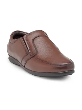 Teakwood Genuine leather Men Tan  Slip-On Sneakers