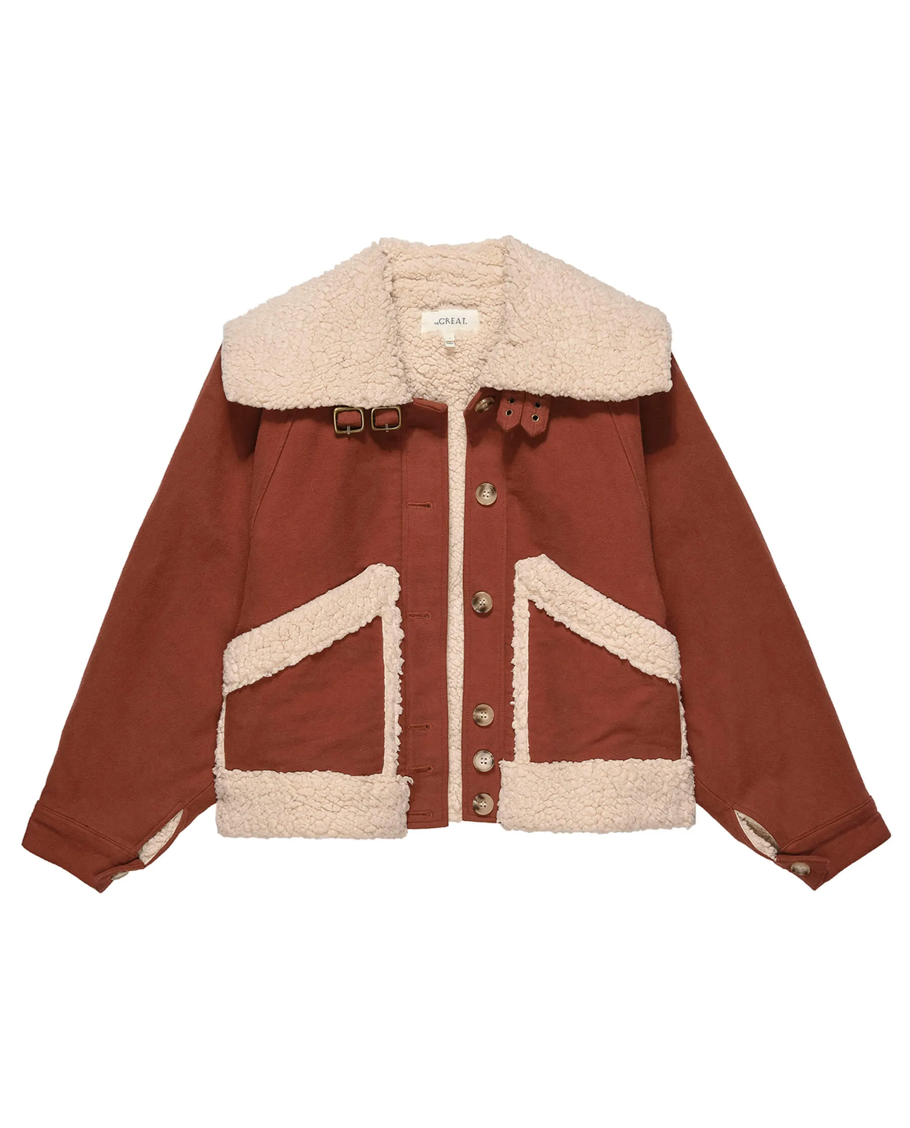     THE GREAT     Coat The Peak Coat Spice