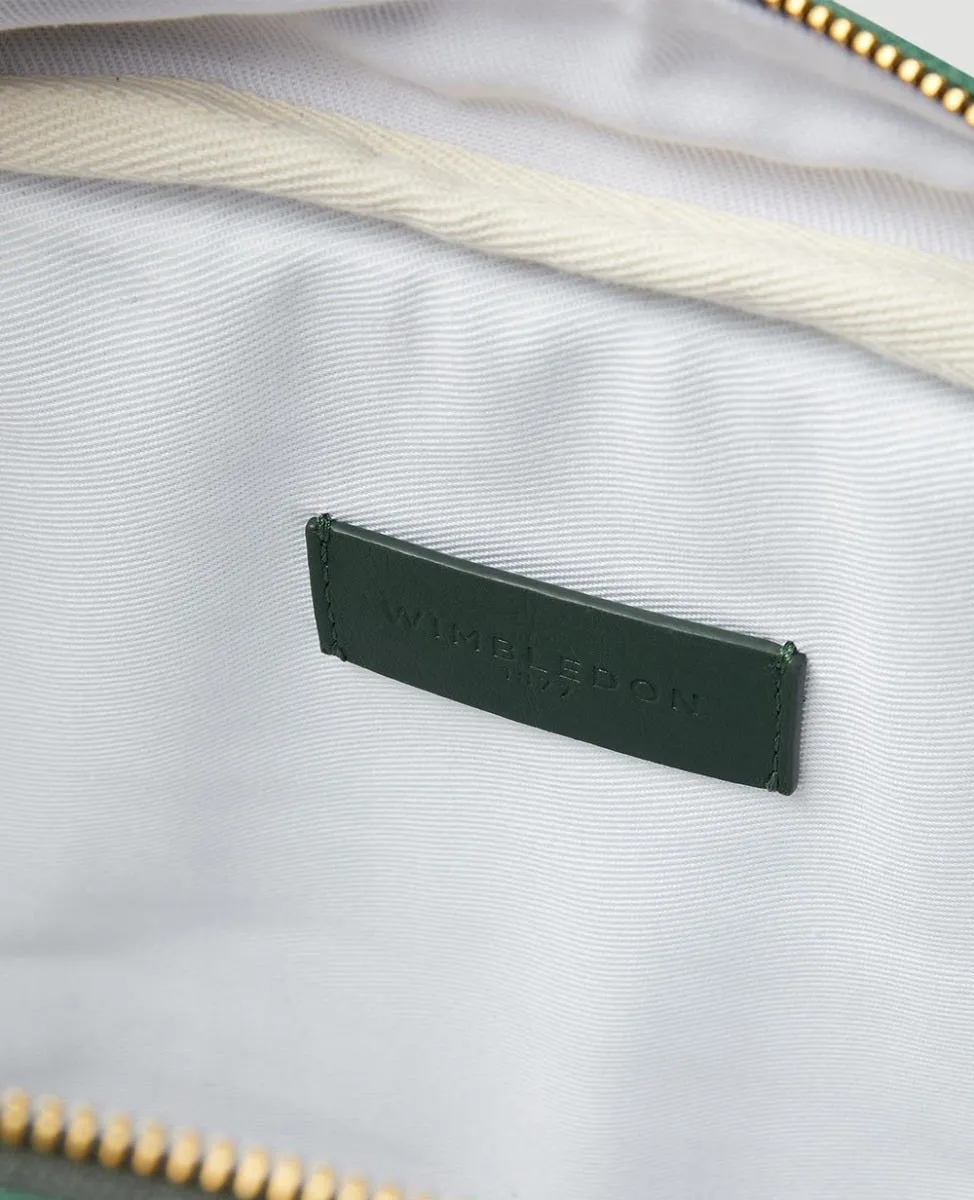 Wimbledon Leather & Canvas Backpack - Botanical