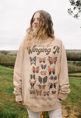 Winging It Women's Butterfly Guide Sweatshirt